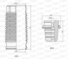 OPEN PARTS DCK5054.04