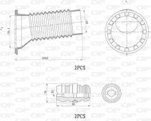 OPEN PARTS DCK5080.04