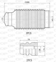 OPEN PARTS DCK5092.04