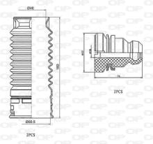 OPEN PARTS DCK5093.04
