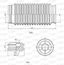 OPEN PARTS DCK5095.04