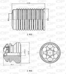 OPEN PARTS DCK5098.04