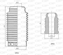 OPEN PARTS DCK5099.04