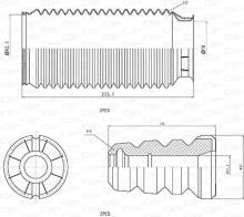 OPEN PARTS DCK5127.04