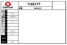 Kit d'accessoires de plaquette de frein INFINITI QX70/FX FX(S51) FX30 3.0 d  V6 AWD RAS 24V Auto-S7 238 cv Boîte auto au meilleur prix - Oscaro