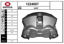 ETRIER DE FREIN avant Gauche METZGER pour Citroen Jumpy II EUR 104,54