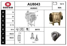 SNRA AU8043