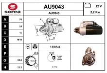 SNRA AU9043