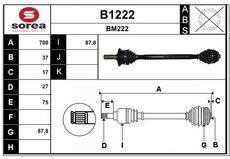 SNRA B1222