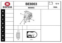 SNRA BE8003