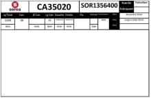 SNRA CA35020