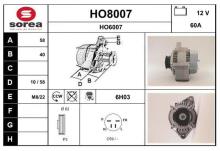 SNRA HO8007
