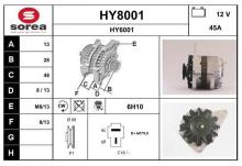 SNRA HY8001