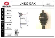 SNRA JH22012AK
