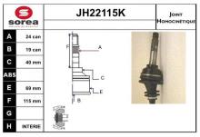 SNRA JH22115K