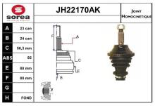 SNRA JH22170AK
