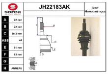 SNRA JH22183AK