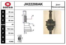 SNRA JH22208AK