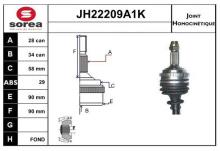 SNRA JH22209A1K