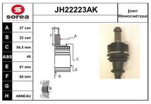 SNRA JH22223AK