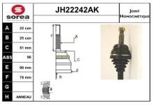 SNRA JH22242AK