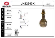 SNRA JH22243K