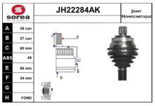 SNRA JH22284AK