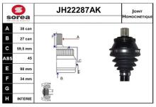 SNRA JH22287AK