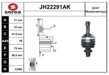 SNRA JH22291AK