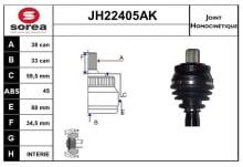 SNRA JH22405AK