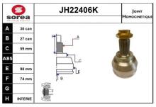SNRA JH22406K