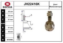 SNRA JH22416K