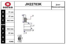 SNRA JH22703K