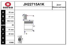 SNRA JH22715A1K
