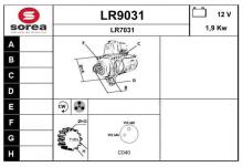 SNRA LR9031