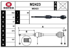 SNRA M2423