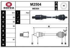 SNRA M2504