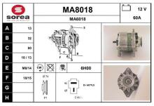 SNRA MA8018