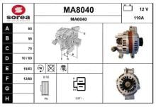 SNRA MA8040