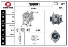 SNRA NI8001