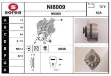 SNRA NI8009