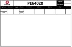SNRA PE64020