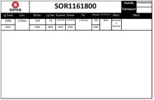 SNRA SOR1161800