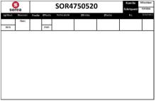 SNRA SOR4750520