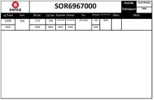 SNRA SOR6967000