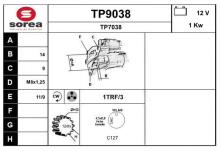 SNRA TP9038