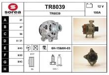 SNRA TR8039