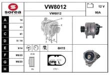 SNRA VW8012