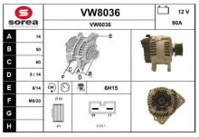 SNRA VW8036