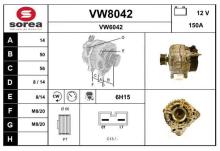 SNRA VW8042